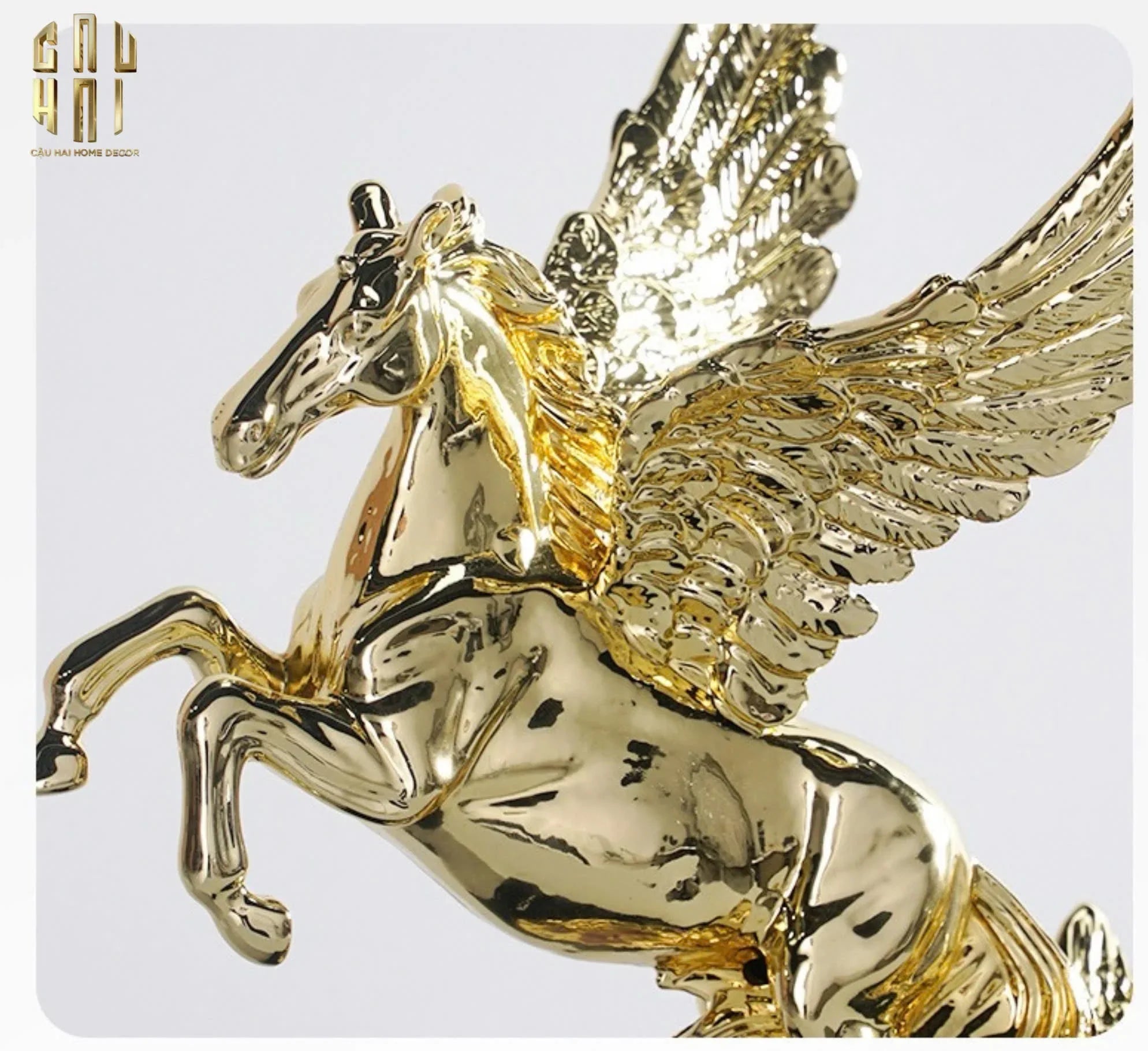 HOME COUTURE - ĐẾ NGỰA ĐỒNG ĐÁ QUÝ ELITE PEGASUS SS25-CẬU HAI HOME DECOR