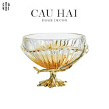 HOME COUTURE - ĐĨA TRÁI CÂY PHA LÊ CRYSTAL TWILIGHT _ SS25-CẬU HAI HOME DECOR