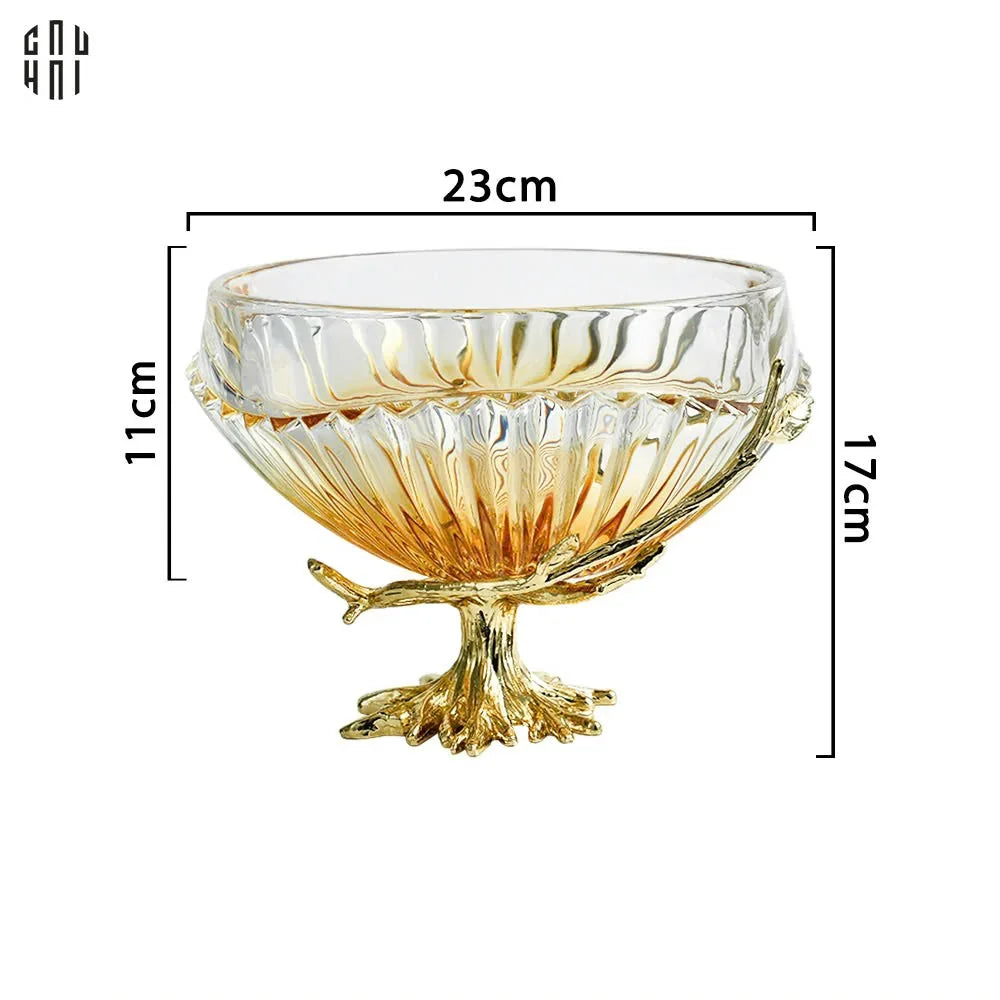 HOME COUTURE - ĐĨA TRÁI CÂY PHA LÊ CRYSTAL TWILIGHT _ SS25-CẬU HAI HOME DECOR