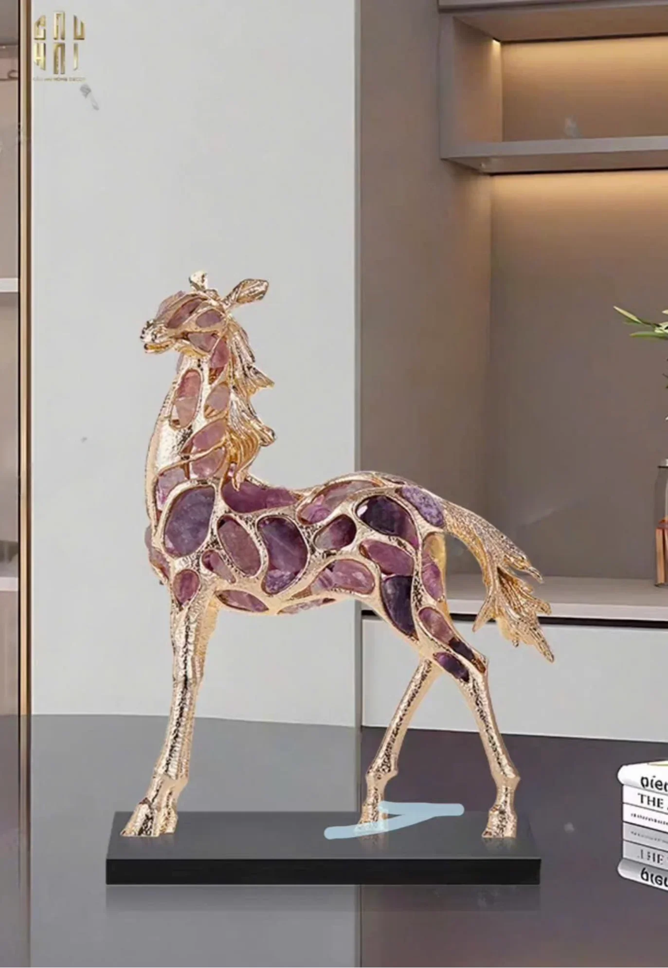 HOME COUTURE - ILLUMINATIAL SENTINEL BRASS JEWELRY SPIRIT - H34-CẬU HAI HOME DECOR