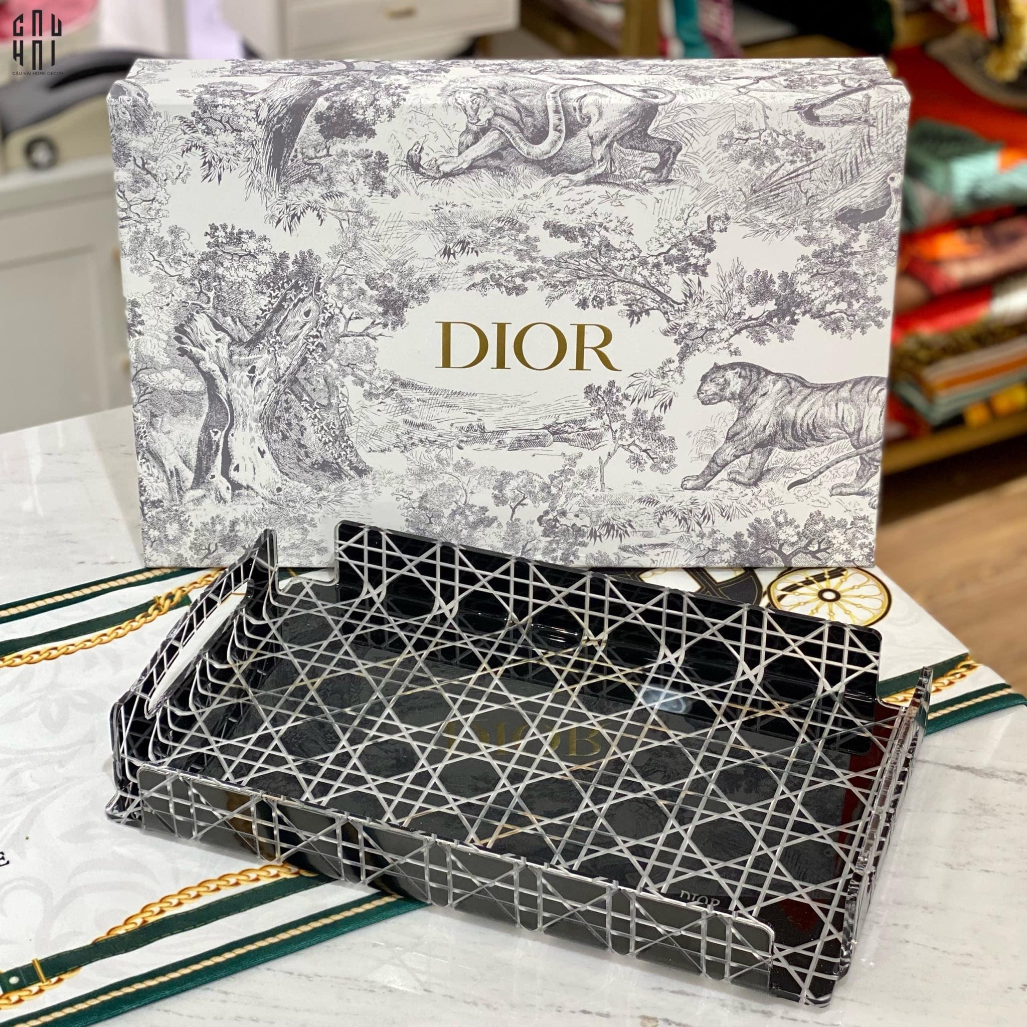 Home Couture - Khay D.O Signature Full Box - CẬU HAI HOME DECOR