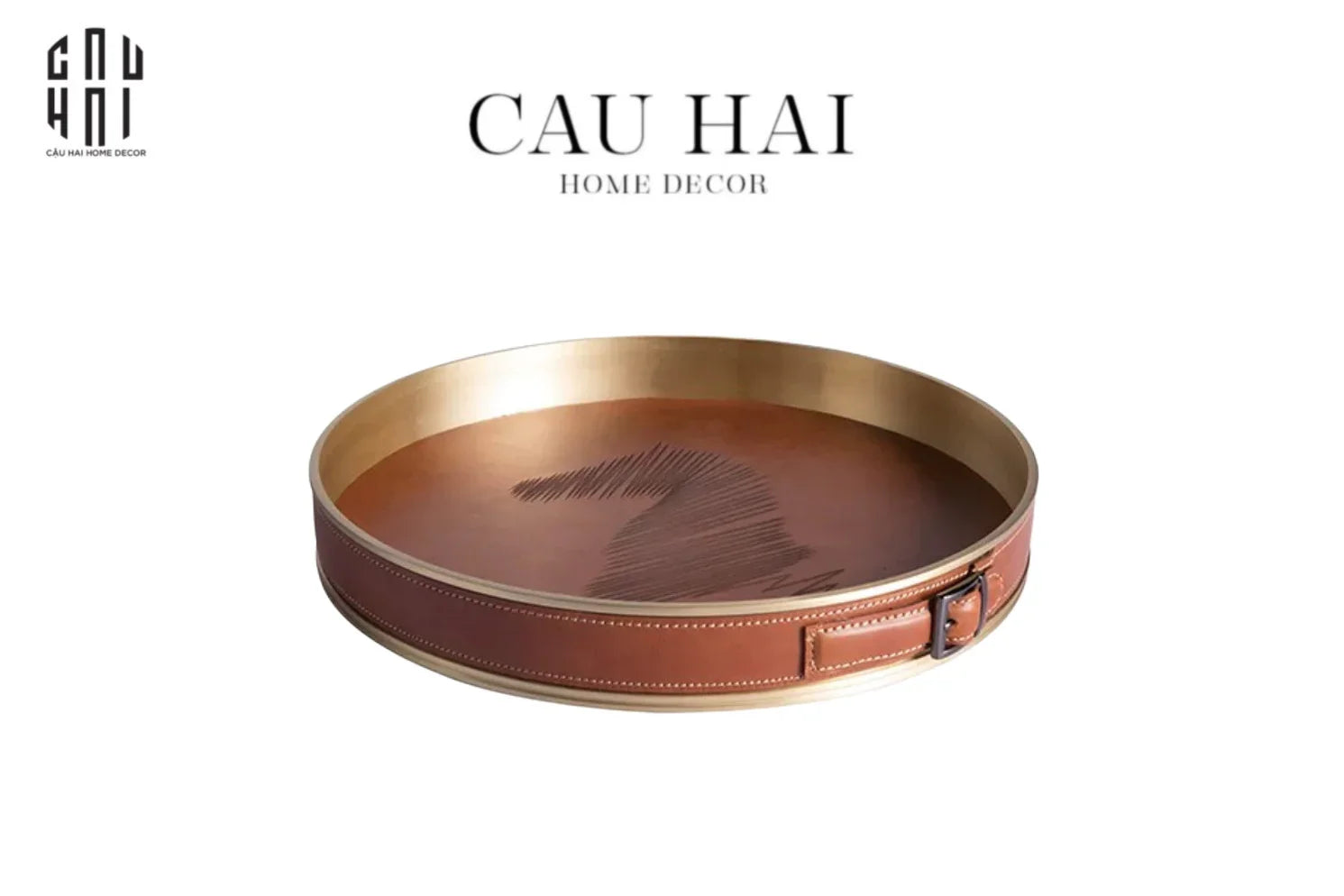 HOME COUTURE - KHAY DA TRÒN SADDLE BELT D33-CẬU HAI HOME DECOR