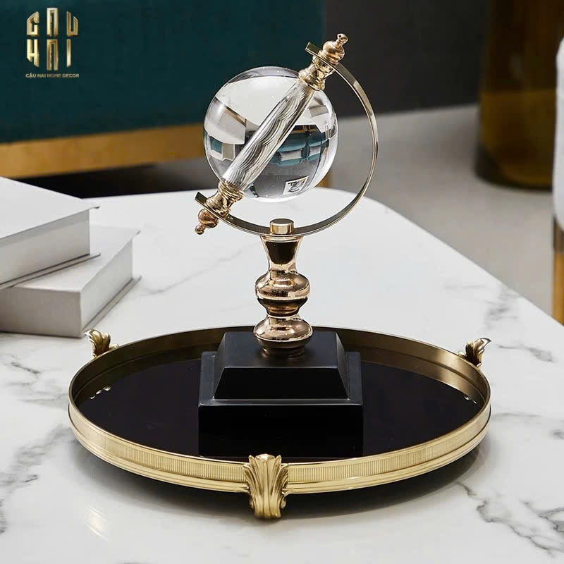 HOME COUTURE - KHAY GƯƠNG BRONZE BAROQUE MEDUSA 32-CẬU HAI HOME DECOR