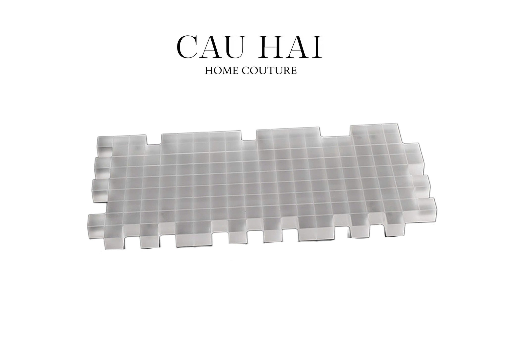 HOME COUTURE - KHAY PHA LÊ CRYSTAL GRID LUXURY D50-CẬU HAI HOME DECOR