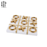 HOME COUTURE - LAYING BOARD GAME - LUXURY TIC TAC TOE FW25-CẬU HAI HOME DECOR