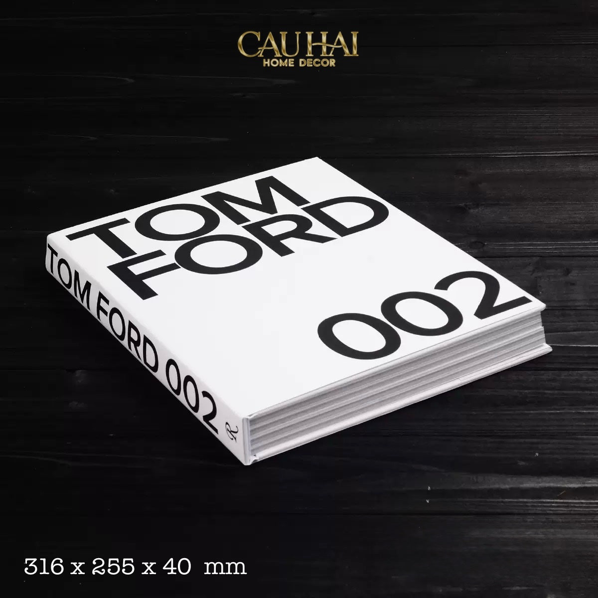 Home Couture - Sách Fashion Runway Tom Ford 002 - Noir / Blanc - CẬU HAI HOME DECOR