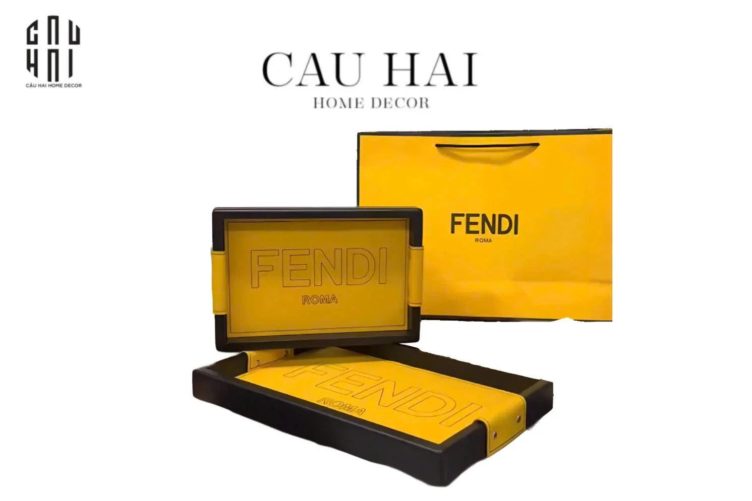 HOME COUTURE - SET 2 KHAY DA CAO CẤP - L'AMOUR BY F.D-CẬU HAI HOME DECOR