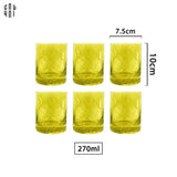 HOME COUTURE - SET 6 LY THUỶ TINH GG JUNGLE - FULL BOX SS25-CẬU HAI HOME DECOR