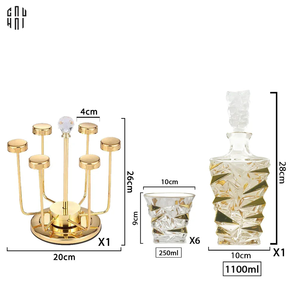 HOME COUTURE - SET BÌNH LIQUOR PHA LÊ L'ÉCLAT DIVINE SS25-CẬU HAI HOME DECOR