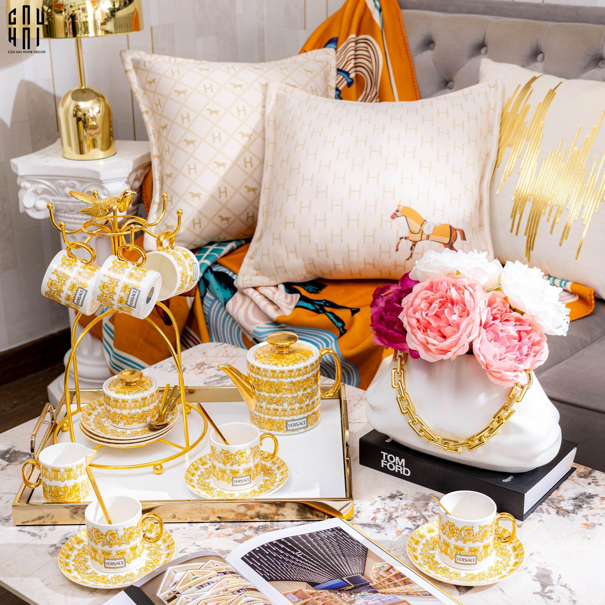 HOME COUTURE - SET BÌNH TRÀ MEDUSA RHAPSODY 21PCS SS25-CẬU HAI HOME DECOR