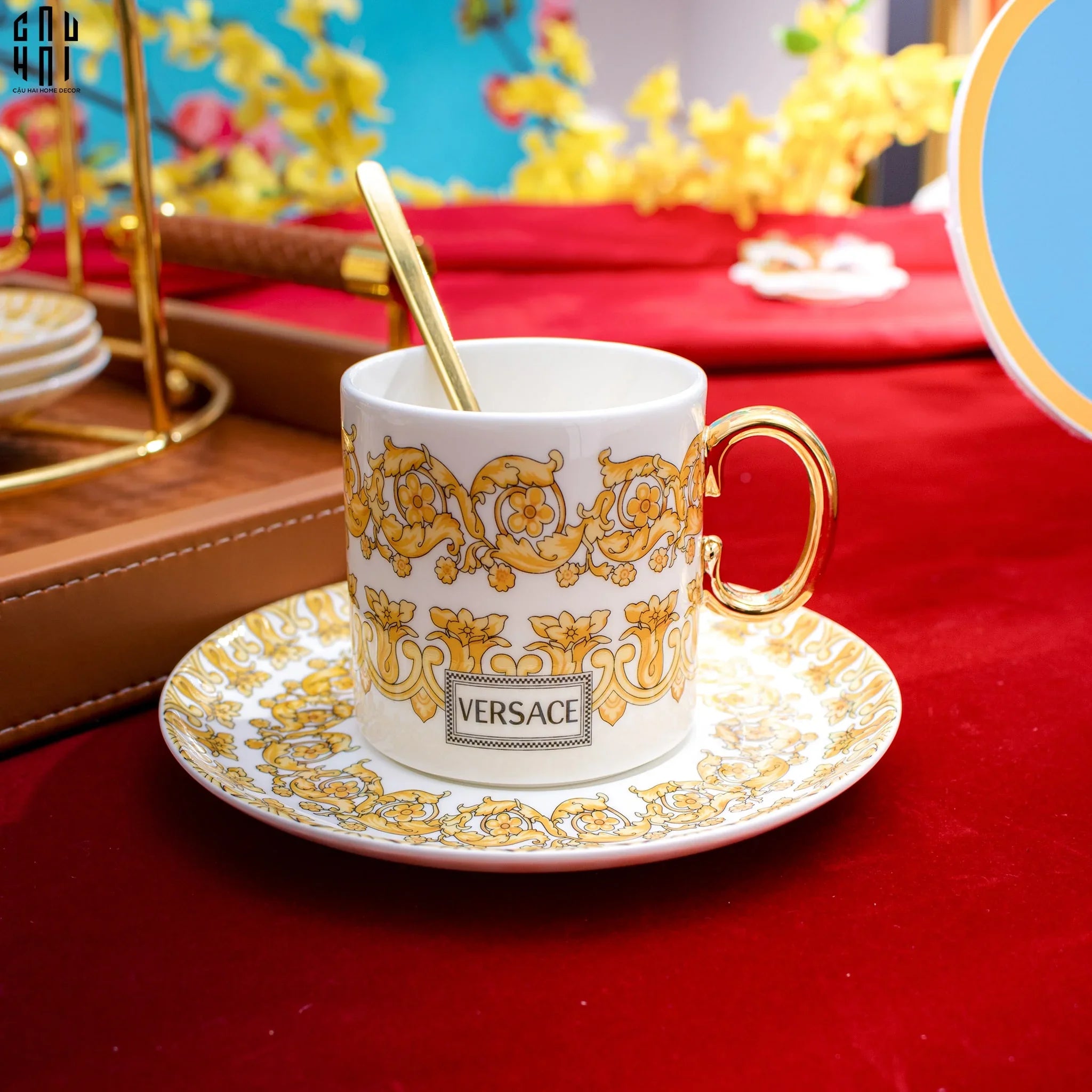 HOME COUTURE - SET BÌNH TRÀ MEDUSA RHAPSODY 21PCS SS25-CẬU HAI HOME DECOR