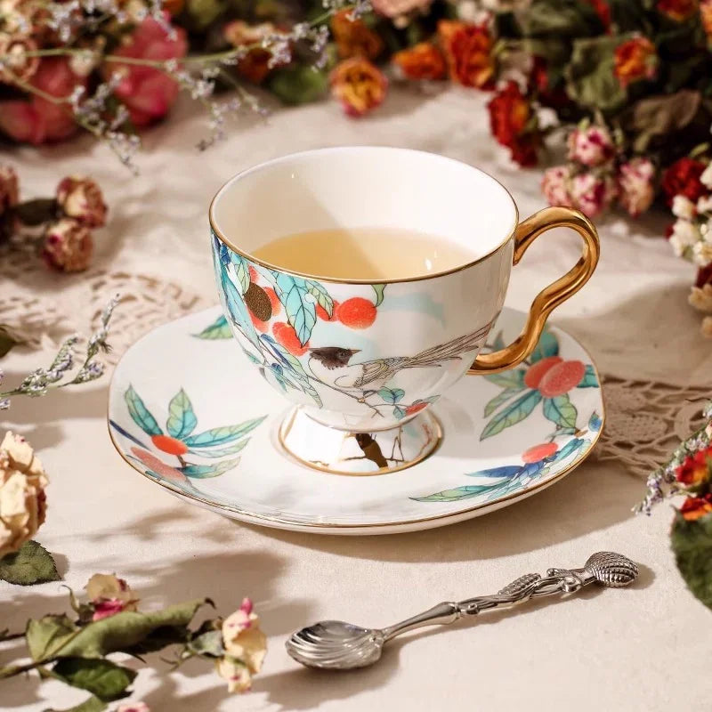 HOME COUTURE - SET BÌNH TRÀ THIÊN PHÚC 13PCS-CẬU HAI HOME DECOR