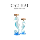 HOME COUTURE - SET ĐẾ NẾN SEAHORSE DUO-CẬU HAI HOME DECOR
