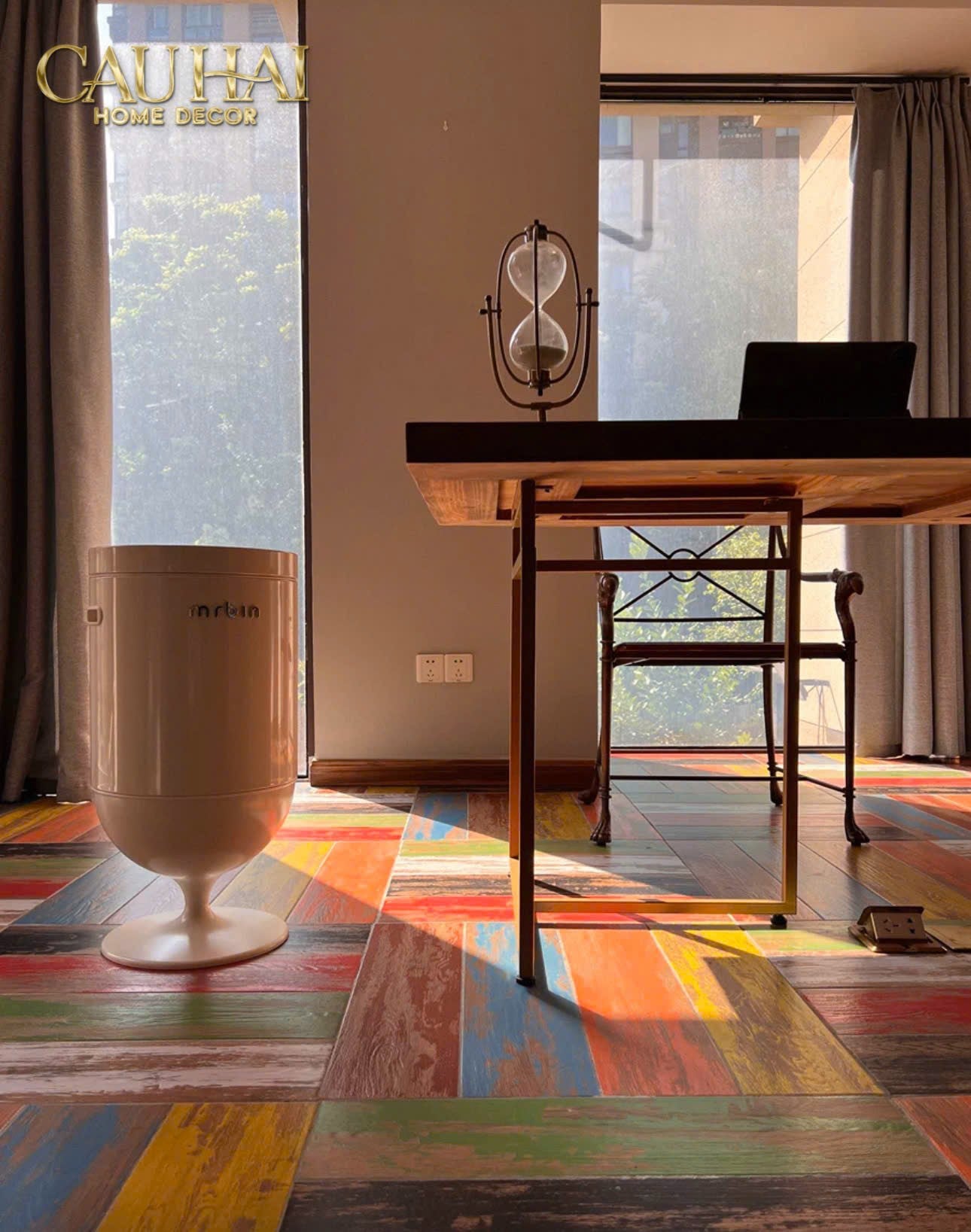 Home Couture - Thùng Rác Premium Automatic Opal Chalice Mr Bin 20L - CẬU HAI HOME DECOR