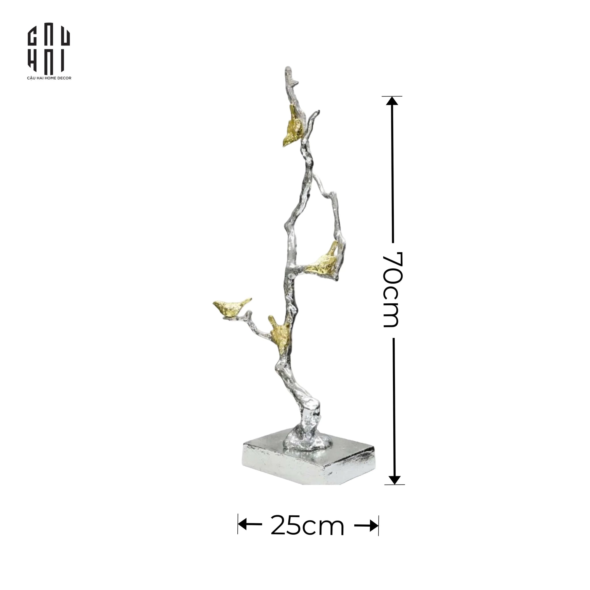 HOME COUTURE - TƯỢNG CÂY PLATINUM IMPERIAL JARDIN SS25-CẬU HAI HOME DECOR