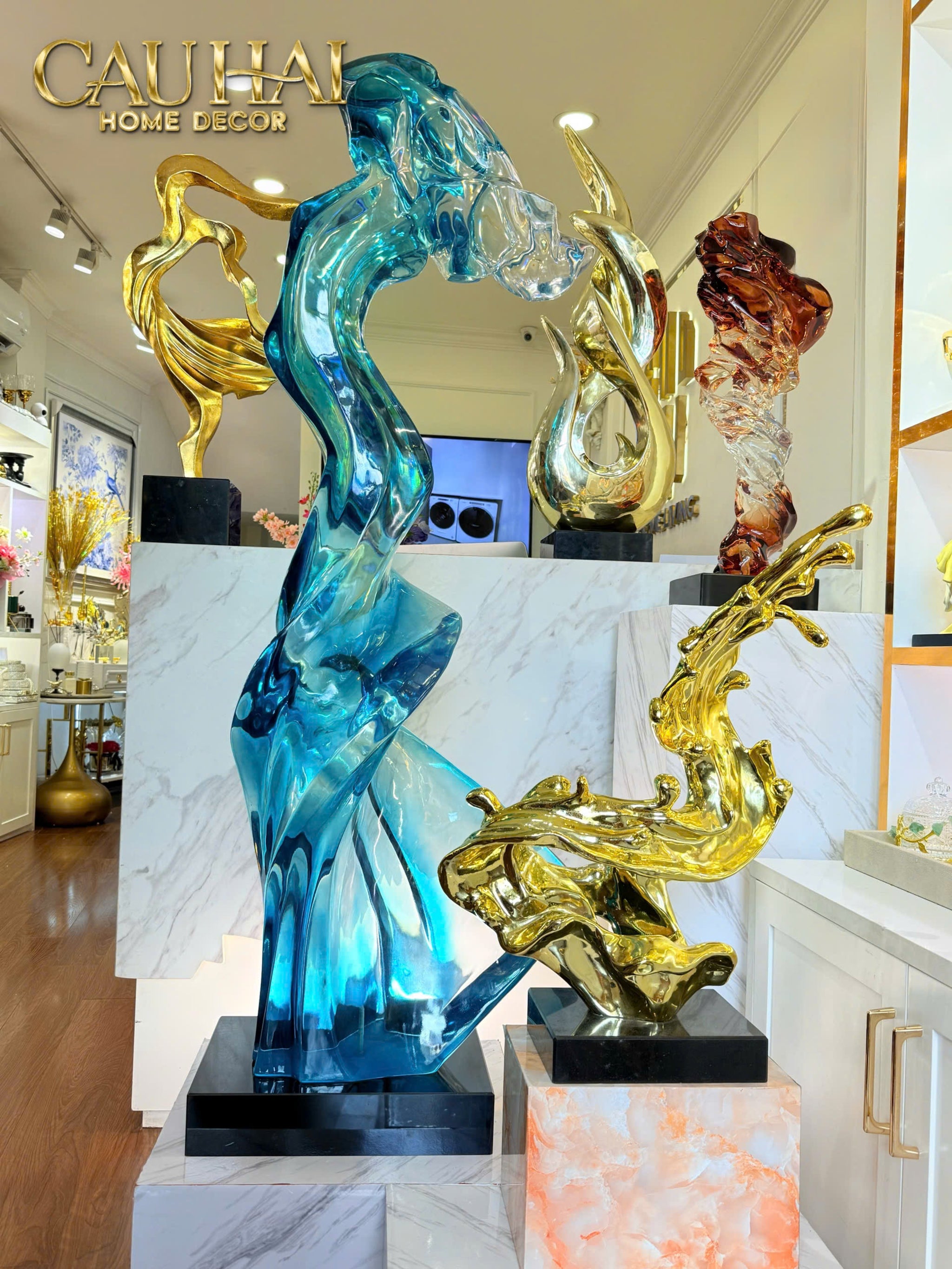 HOME COUTURE - TƯỢNG DANSE DU VENT H155 FW25-CẬU HAI HOME DECOR