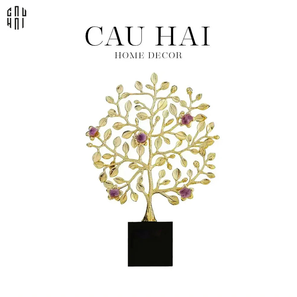 HOME COUTURE - TƯỢNG ĐỒNG ĐÁ QUÝ JARDIN DE VIE-CẬU HAI HOME DECOR