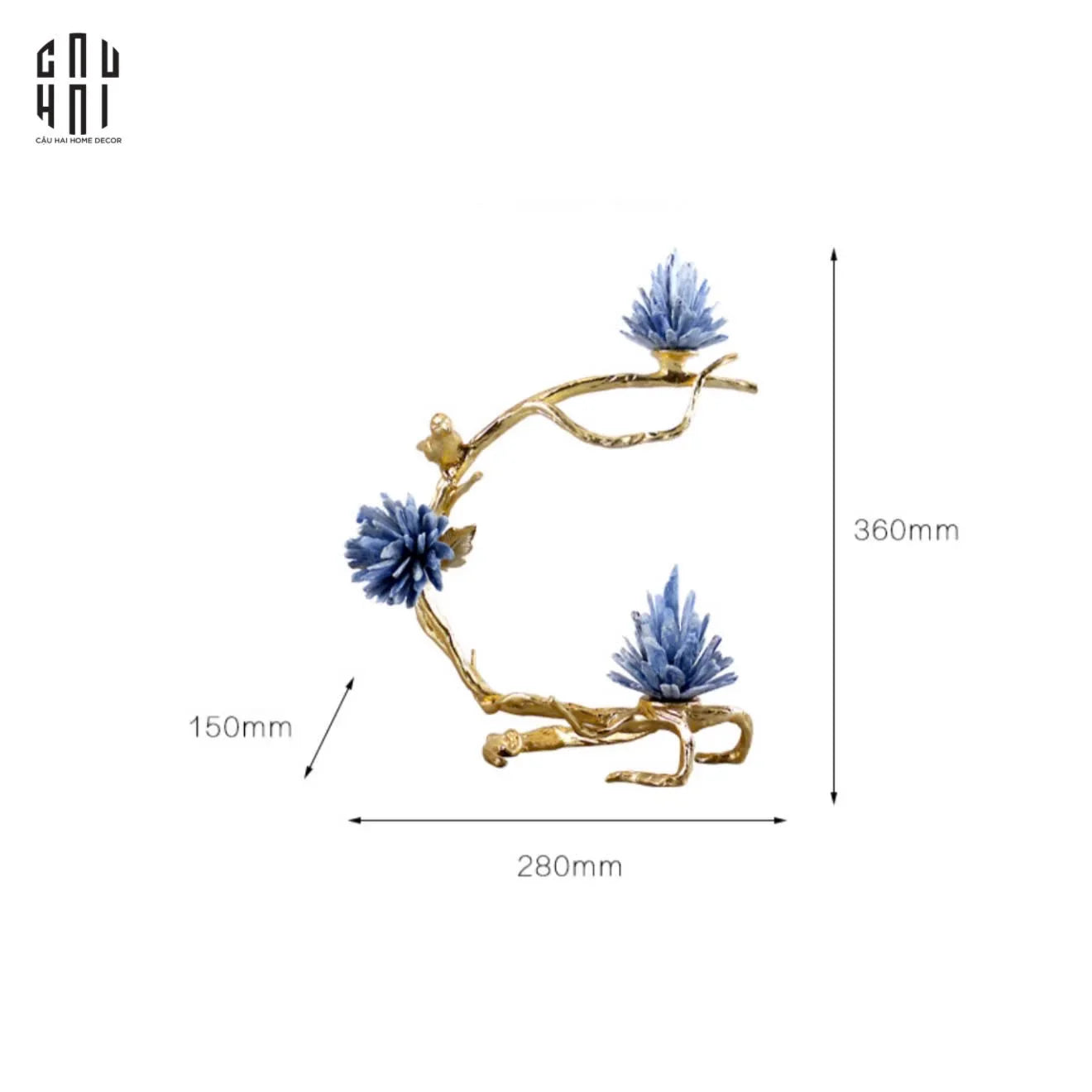 HOME COUTURE - TƯỢNG ĐỒNG ĐÁ QUÝ - "LE JARDIN DU ROI" SS25-CẬU HAI HOME DECOR