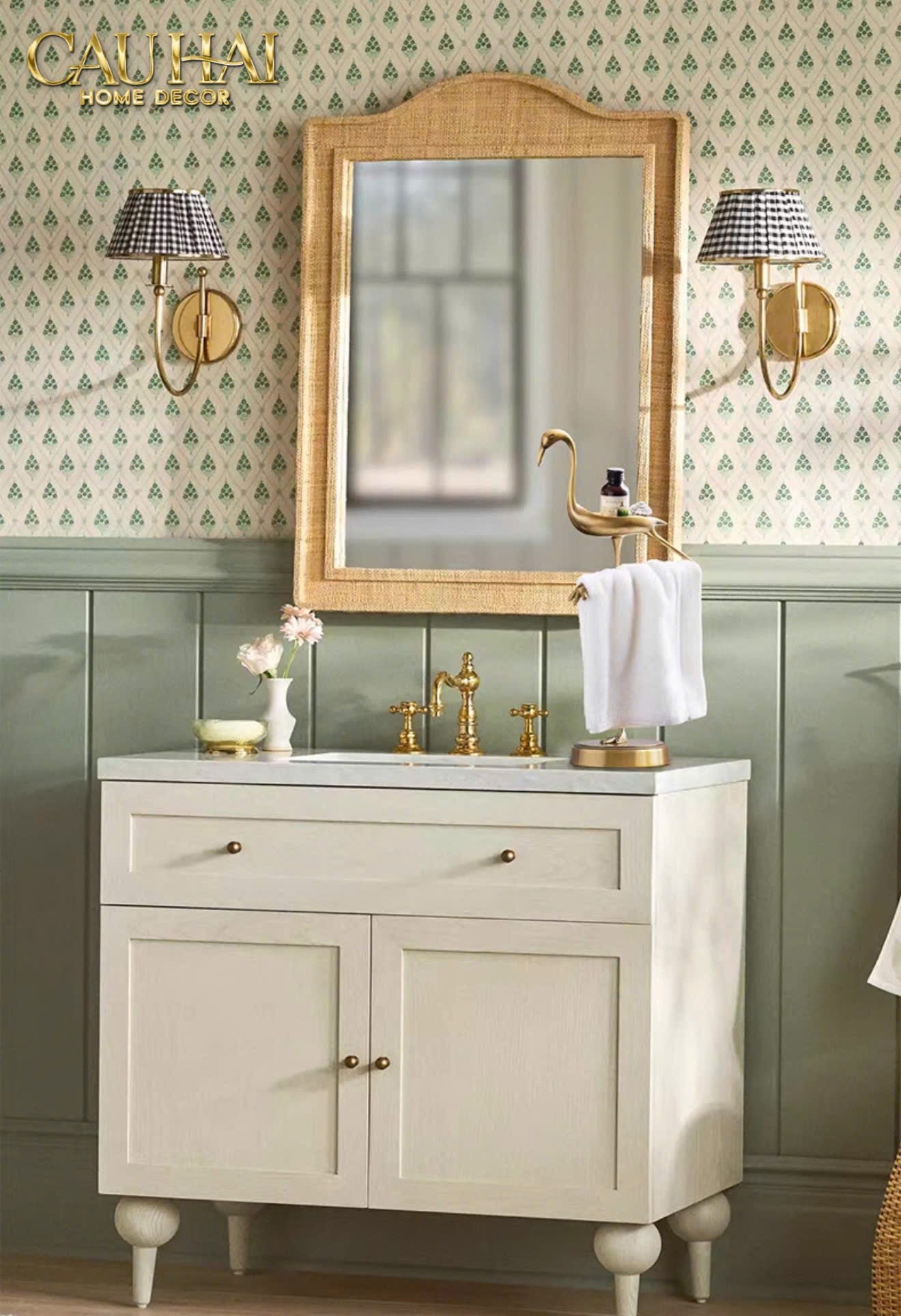 HOME COUTURE - TƯỢNG ĐỒNG FLAMINGO HEALING GUARDIAN-CẬU HAI HOME DECOR