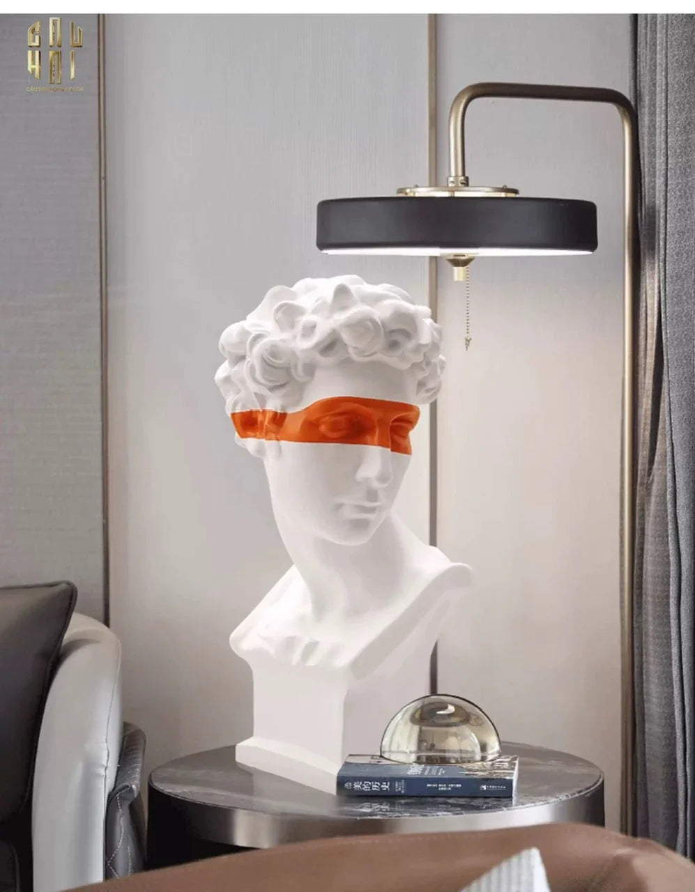 HOME COUTURE - TƯỢNG GIULIANO ORIGINAL 60CM-CẬU HAI HOME DECOR