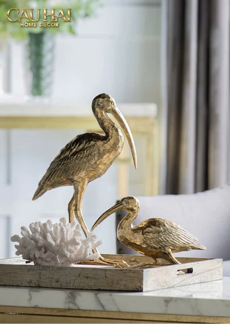 HOME COUTURE - TƯỢNG HẠC LES HÉRONS D'OR-CẬU HAI HOME DECOR