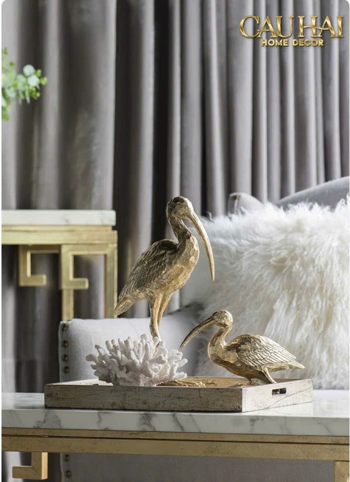 HOME COUTURE - TƯỢNG HẠC LES HÉRONS D'OR-CẬU HAI HOME DECOR
