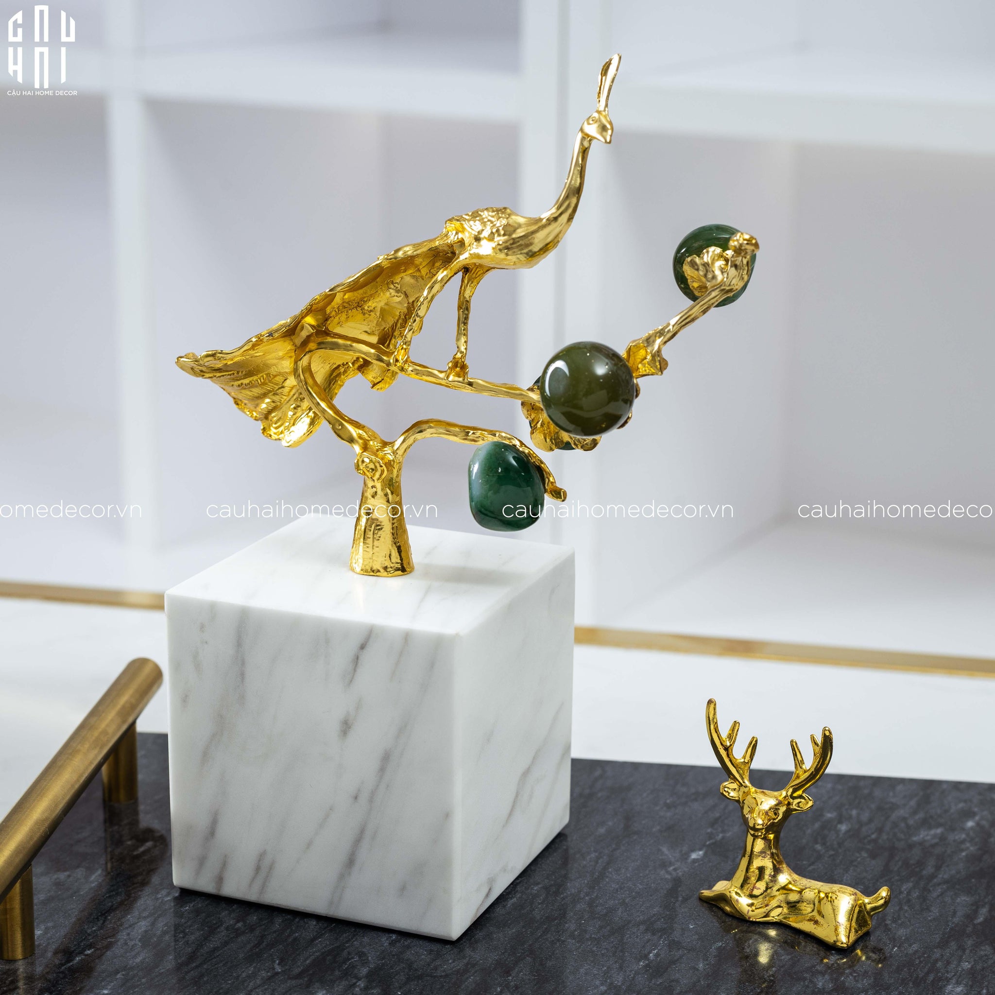 HOME COUTURE - TƯỢNG KHỔNG KIM TƯỚC LE PAON D'OR FW25-CẬU HAI HOME DECOR