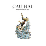HOME COUTURE - TƯỢNG KHỔNG TƯỚC "LE PAON ROYAL - DANSE DES PAONS-CẬU HAI HOME DECOR