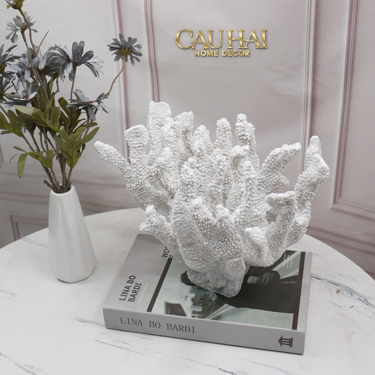Home Couture - Tượng San Hô Arctica Frosting Corallia - CẬU HAI HOME DECOR