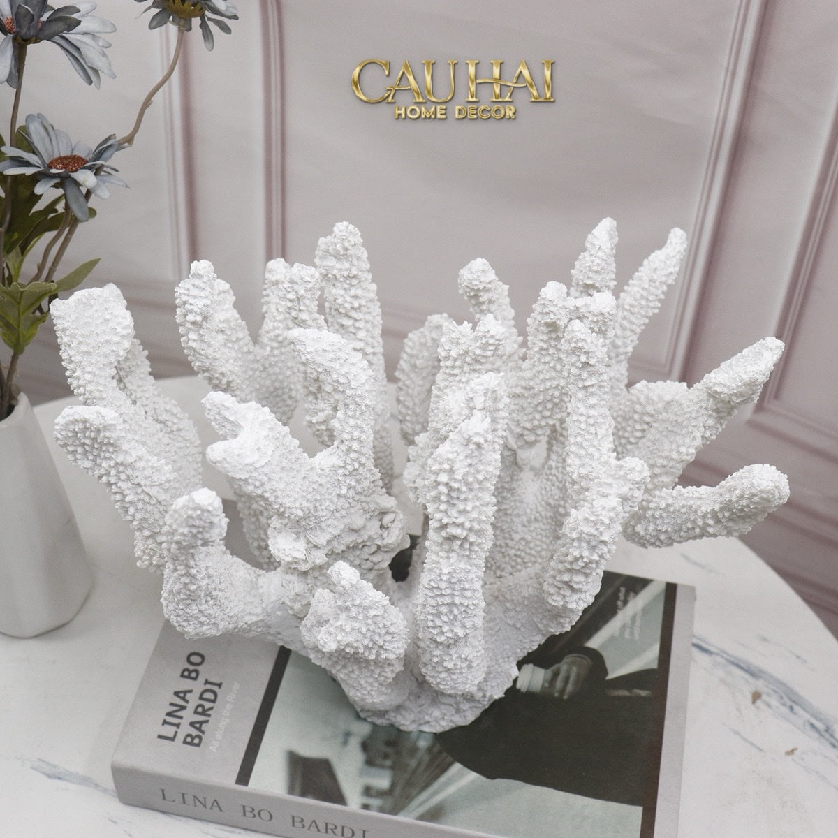 Home Couture - Tượng San Hô Arctica Frosting Corallia - CẬU HAI HOME DECOR