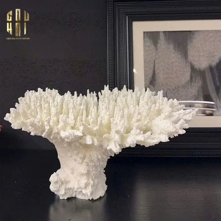 HOME COUTURE - TƯỢNG SAN HÔ CORAL - SNOW FW25-CẬU HAI HOME DECOR