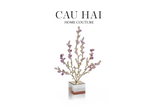 HOME COUTURE - TƯỢNG SAN HÔ ĐÁ QUÝ JEWELRY CORAL H42-CẬU HAI HOME DECOR