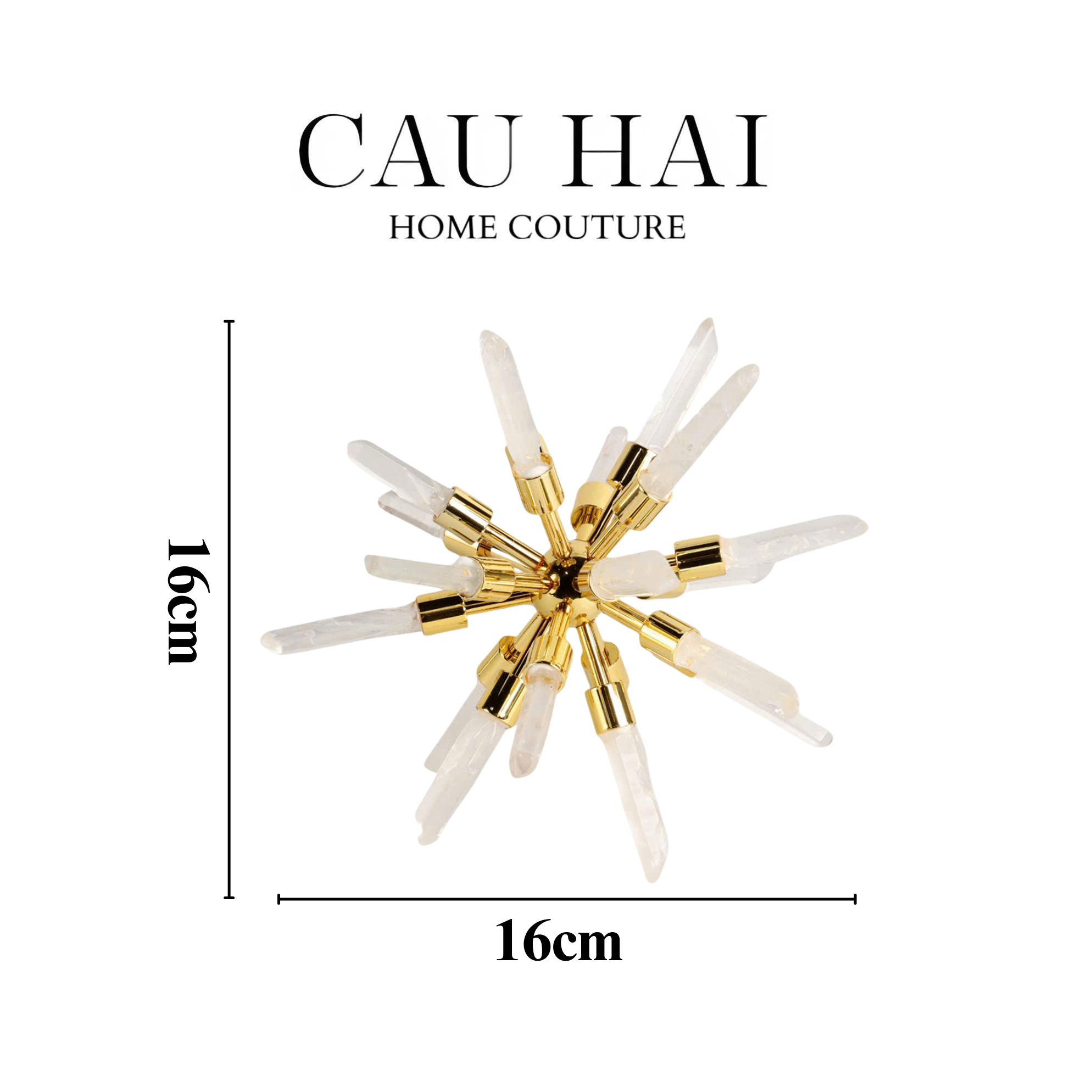 HOME COUTURE - TƯỢNG STARDUST CHANDELIER-CẬU HAI HOME DECOR