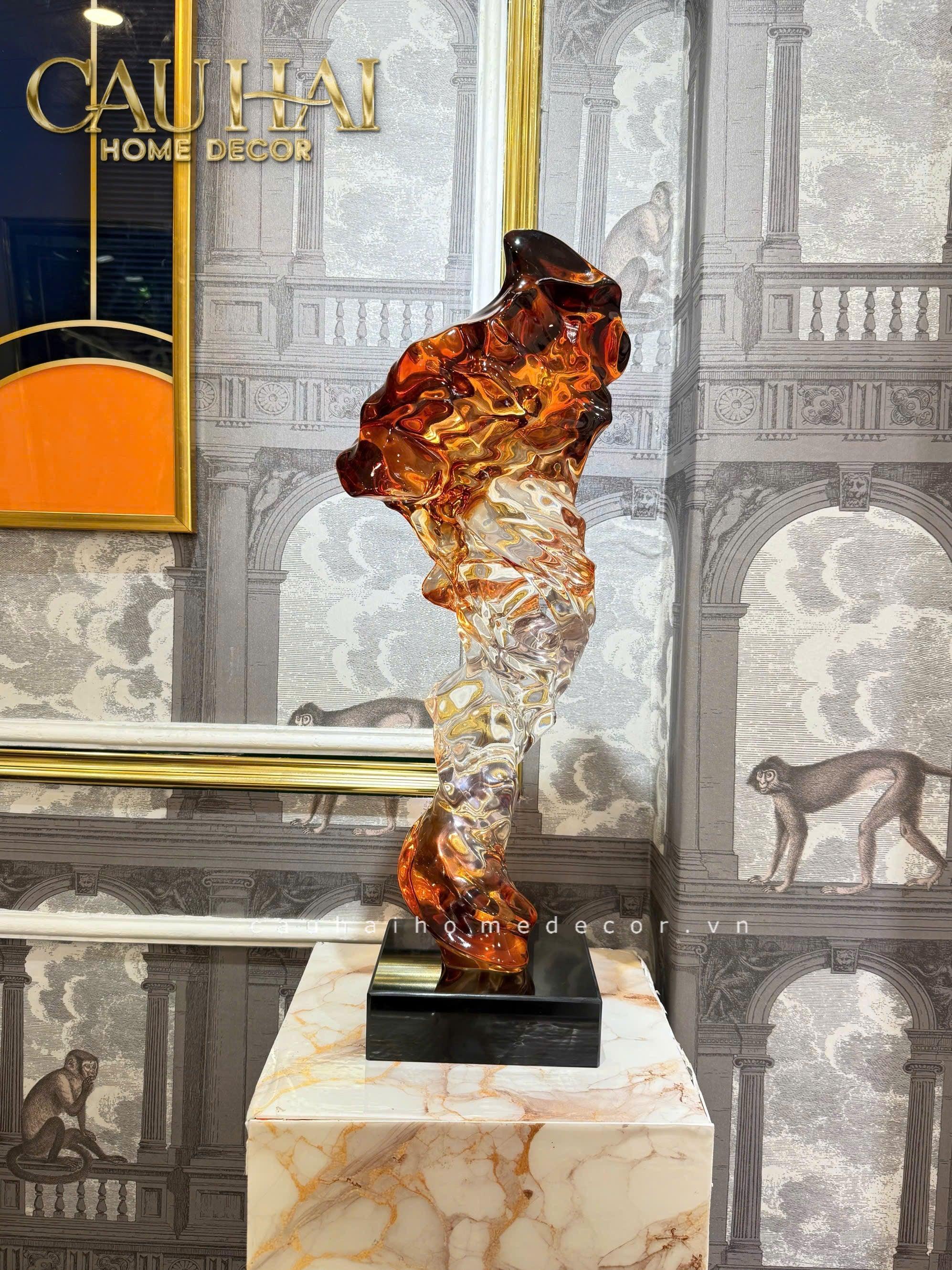 HOME COUTURE - TƯỢNG TÊTE DE FLAMME H72 FW25-CẬU HAI HOME DECOR