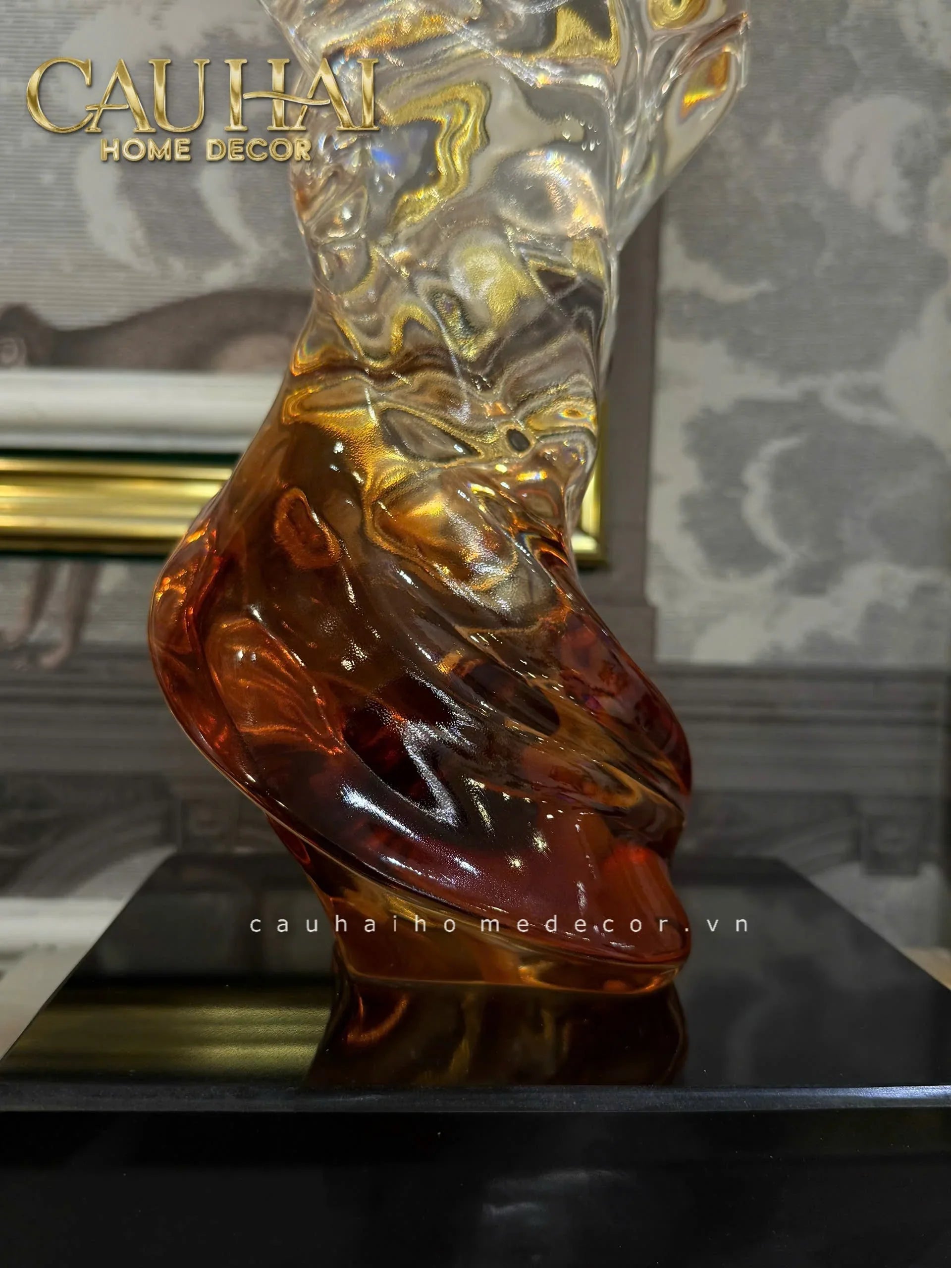 HOME COUTURE - TƯỢNG TÊTE DE FLAMME H72 FW25-CẬU HAI HOME DECOR