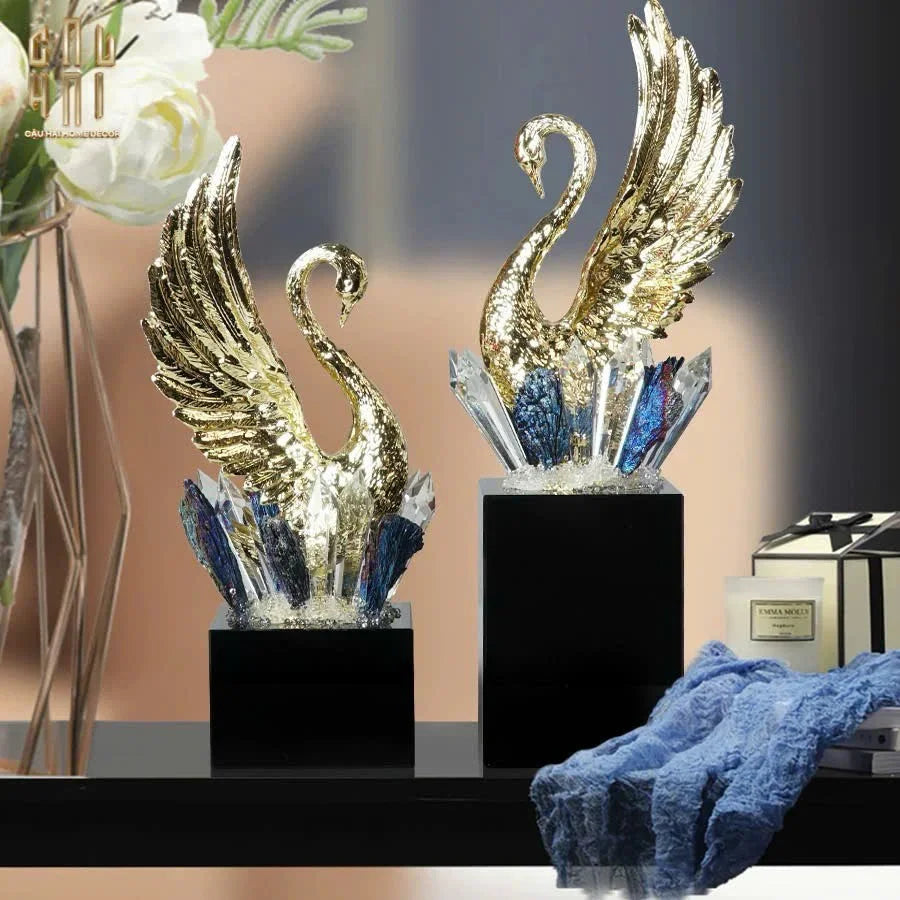 HOME COUTURE - TƯỢNG THIÊN NGA PHA LÊ - SWAN D’AMOUR-CẬU HAI HOME DECOR