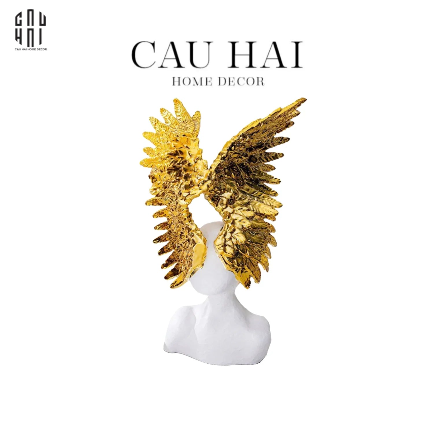 HOME COUTURE - TƯỢNG THIÊN THẦN ANGEL WINGS - RAPHAEL SS25-CẬU HAI HOME DECOR
