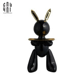 HOME COUTURE - TƯỢNG ULTRA LAPIN NOIR MONOLITHE ALLURE 78-CẬU HAI HOME DECOR