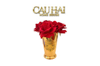 Home Fragrance - Lọ Hoa Hồng Nhung Khuếch Tán Tinh Dầu Maison de l’Élégance H27x20-CẬU HAI HOME DECOR
