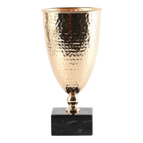 Hone Couture - Bình Hoa Goblet Aureum Marble Trophy H30