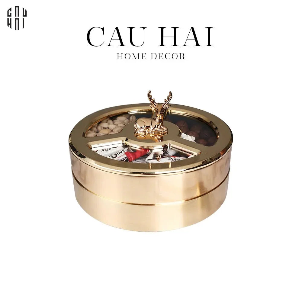 HỘP BÁNH MỨT 2 TẦNG MEDIUM SHINING LAYING ALLEY-CẬU HAI HOME DECOR