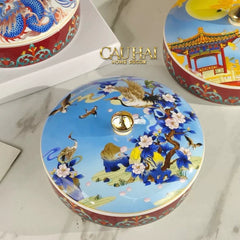 Hộp Bánh Mứt Hoàng Hạc Lâu D22-Hộp Bánh Mứt-CẬU HAI HOME DECOR