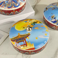 Hộp Bánh Mứt Hy Nguyệt Đình D22-Hộp Bánh Mứt-CẬU HAI HOME DECOR