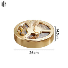 Hộp Bánh Mứt Lá Ngân Hạnh Ginkgo Lumière-CẬU HAI HOME DECOR