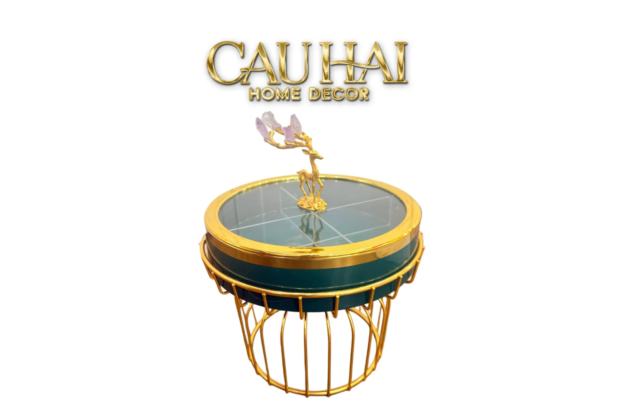 Hộp Bánh Mứt Sứ Tráng Men Alley Améthyste-CẬU HAI HOME DECOR