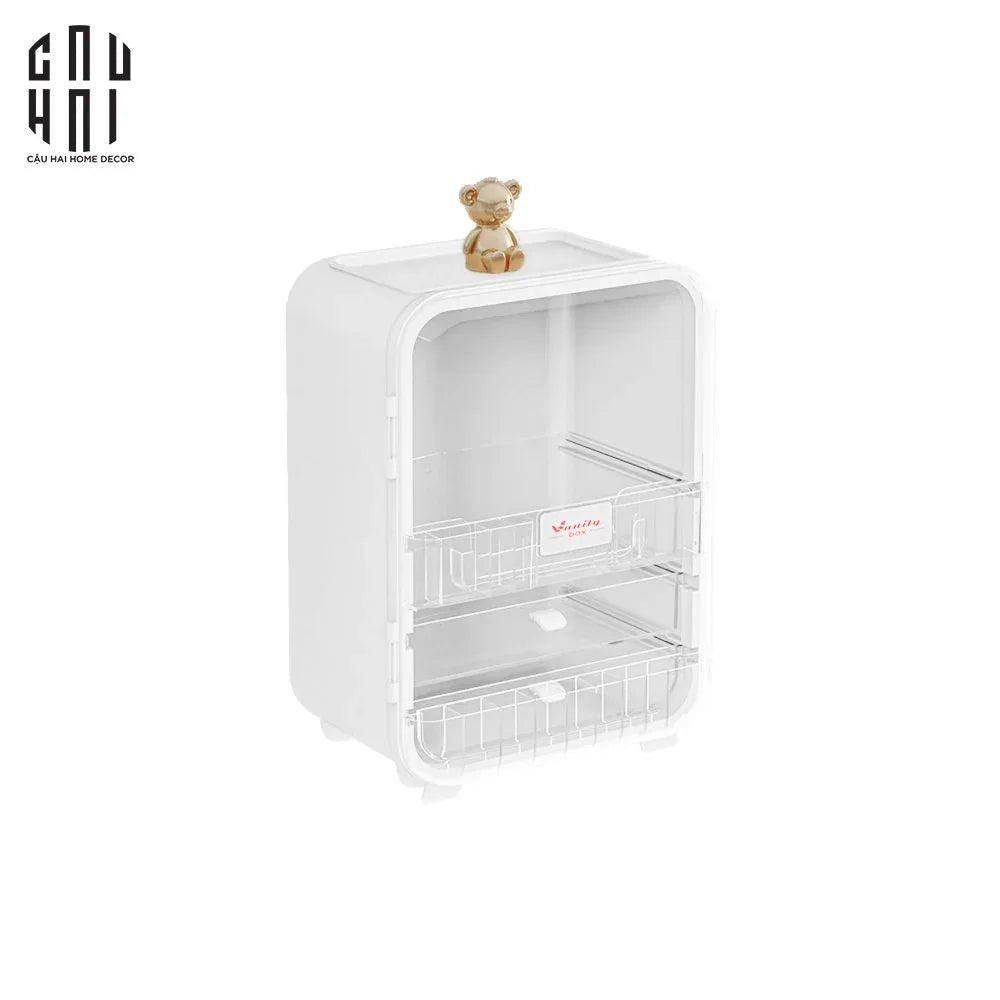 HỘP ĐỰNG MỸ PHẨM VANITY BOX-CẬU HAI HOME DECOR