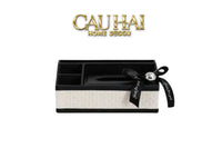 Hộp Khăn Giấy Da Black Mystic-CẬU HAI HOME DECOR