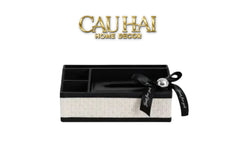 Hộp Khăn Giấy Da Black Mystic-CẬU HAI HOME DECOR