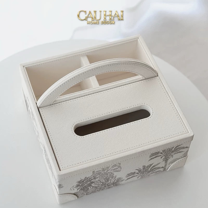 Hộp Khăn Giấy Handy Opaline Flora Tonkin - CẬU HAI HOME DECOR