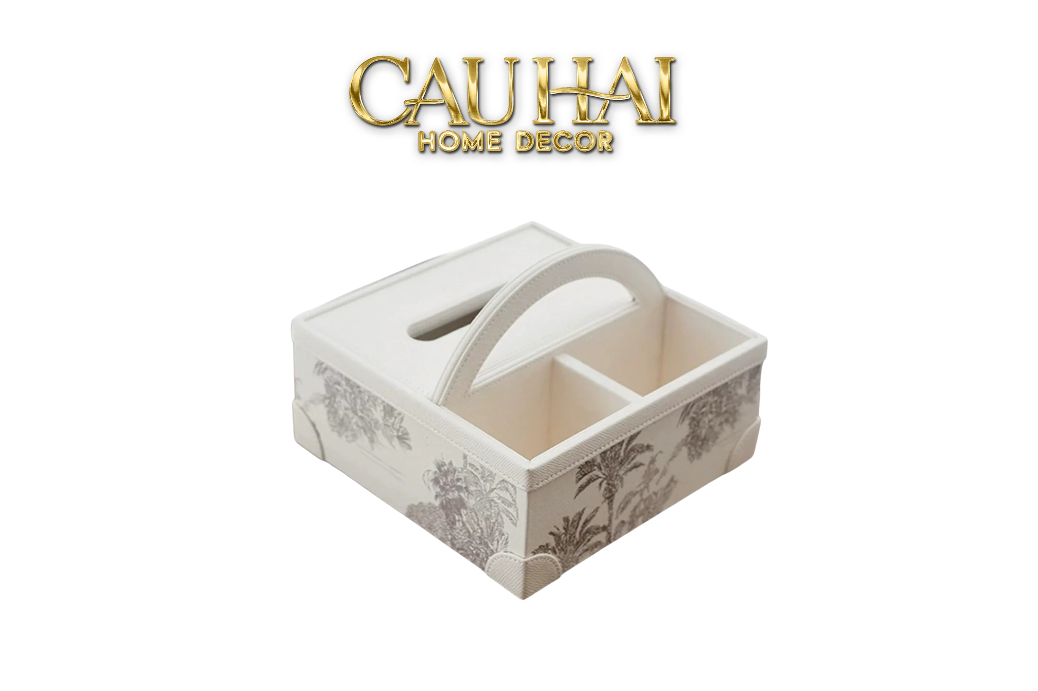 Hộp Khăn Giấy Handy Opaline Flora Tonkin - CẬU HAI HOME DECOR